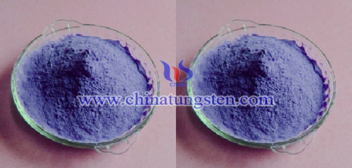 blue tungsten oxide applied for thermal insulating glass material image