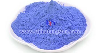 blue tungsten oxide nano powder applied for thermal absorption agricultural plastic film image