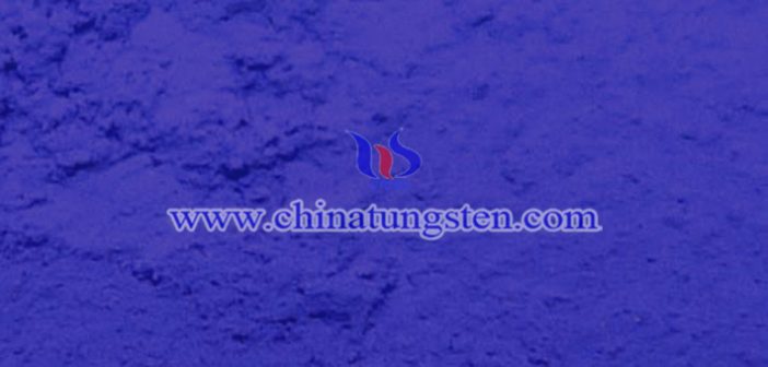 blue tungsten oxide nano powder applied for thermal insulating glass material image