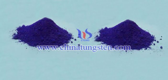 blue tungsten oxide nano powder applied for thermal insulation thin film image