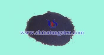 blue tungsten oxide nanopowder applied for thermal insulating glass material image