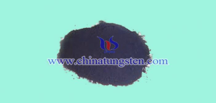 blue tungsten oxide nanopowder applied for thermal insulating glass material image