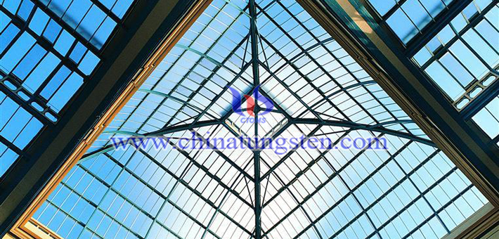 blue tungsten oxide nanopowder applied for transparent thermal insulation window film picture