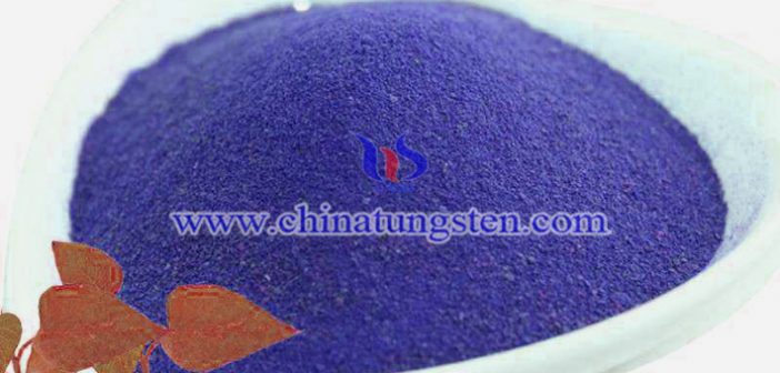 blue tungsten oxide powder applied for heat insulation agricultural film image