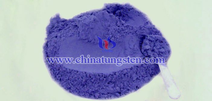 blue tungsten oxide powder applied for thermal absorption agricultural plastic film image