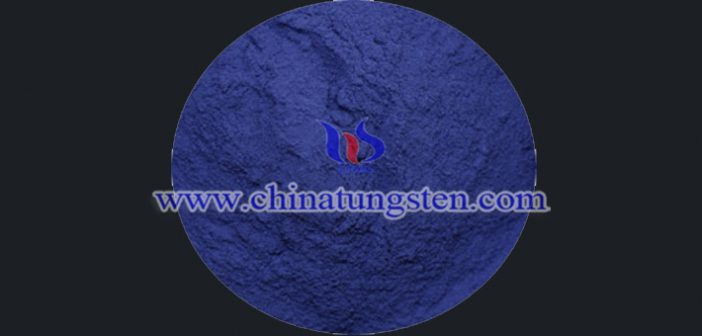 dark blue nano tungsten oxide applied for heat insulating window glass image