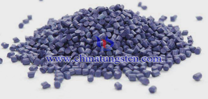 dark blue nano tungsten oxide applied for nano-ceramic color master picture