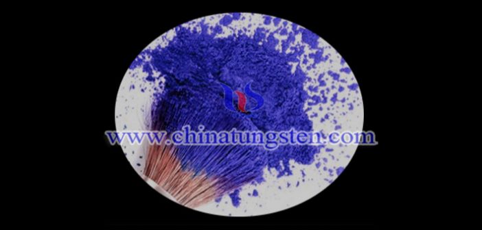 dark blue nano tungsten oxide applied for nano-ceramic dispersion solution image