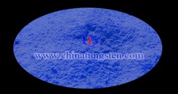 dark blue nano tungsten oxide applied for near infrared shielding material image