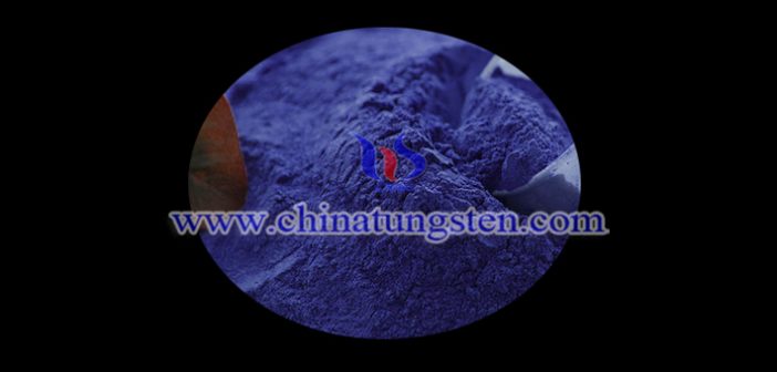 dark blue nano tungsten oxide applied for thermal insulation dispersion liquid image