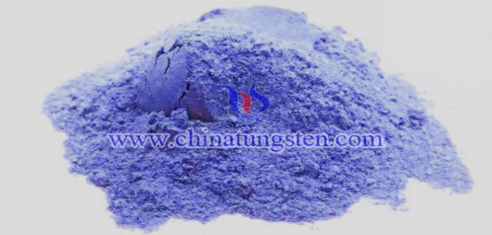 dark blue nano tungsten oxide applied for thermal insulation film image