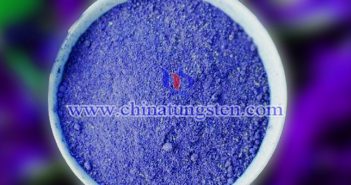 dark blue nano tungsten oxide applied for thermal insulation thin film image