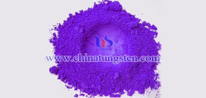 heat insulation agricultural film violet tungsten oxide powder WO2.72 image