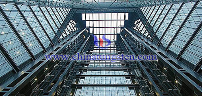 nano blue tungsten oxide applied for heat-insulating glass window film picture