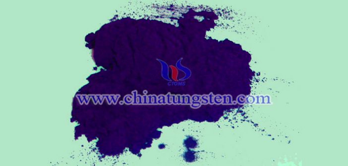 nano blue tungsten oxide applied for thermal insulating glass material image