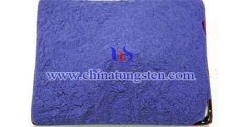 nano grain size blue tungsten oxide applied for thermal absorption agricultural plastic film image