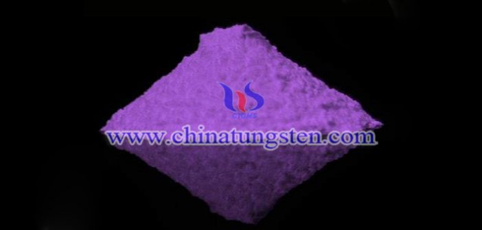 nano particle size violet tungsten oxide applied for ceramic microsphere image