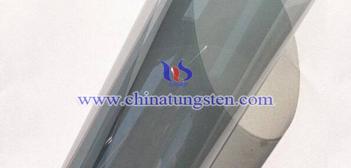 nano particle size violet tungsten oxide applied for thermal insulation film picture