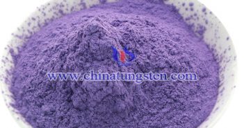 nano particle size violet tungsten oxide applied for thermal insulation film image