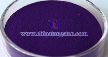 nano particle size violet tungsten oxide applied for thermal insulation masterbatch image