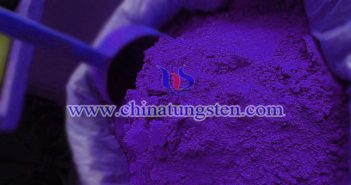 nano violet tungsten oxide applied for heat insulation agricultural film image