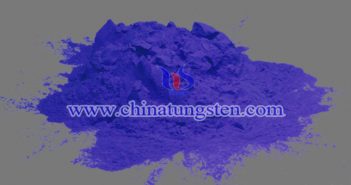 thermal insulating glass material blue tungsten oxide powder WO2.9 image