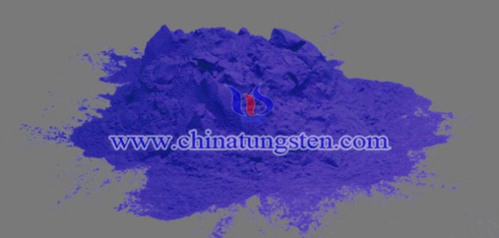 thermal insulating glass material blue tungsten oxide powder WO2.9 image