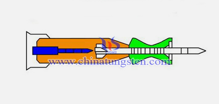 tungsten alloy armour-piercing core picture