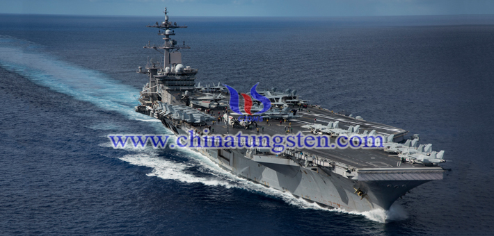 tungsten alloy for aircraft carrier picture