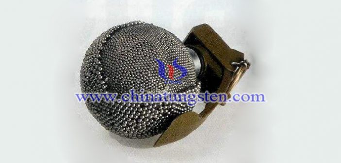 tungsten alloy spherical fragment picture