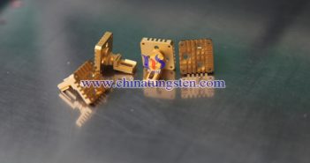 tungsten copper heat sink picture