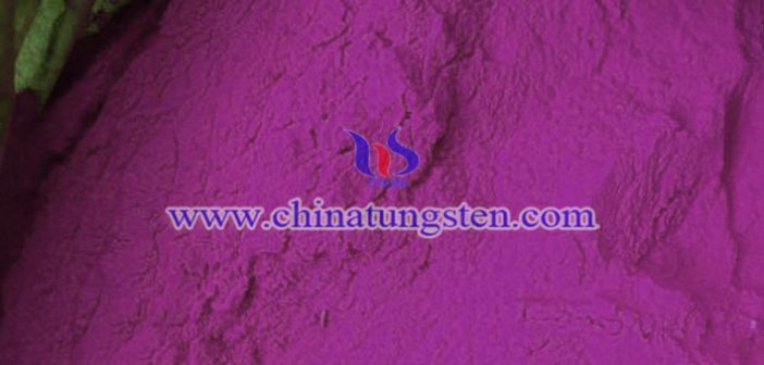 violet tungsten oxide nanopowder applied for heat insulation agricultural film image