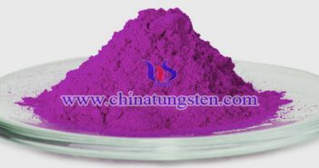 violet tungsten oxide powder applied for thermal absorption agricultural plastic film image