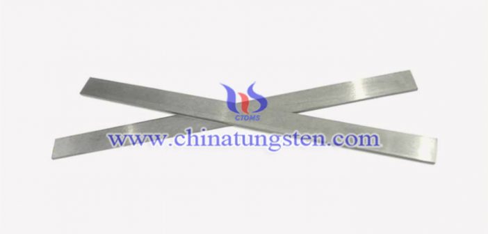 100x100x5mm tungsten alloy bar picture