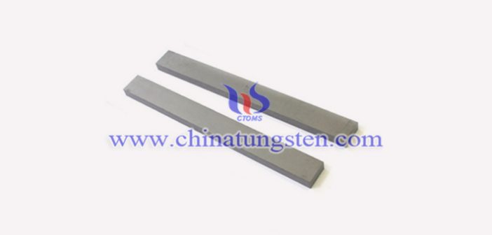 Anviloy 1350 tungsten alloy bar picture