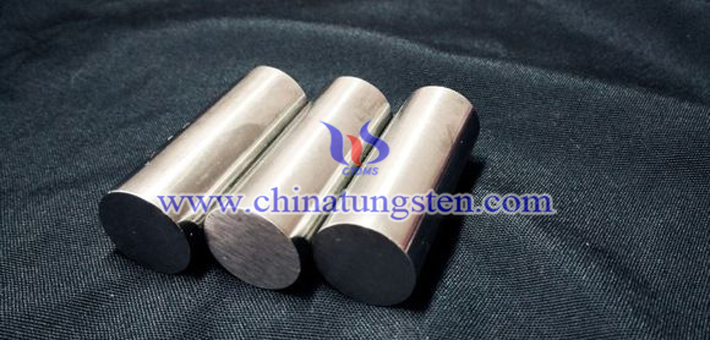 Anviloy 1350 tungsten alloy cylinder picture