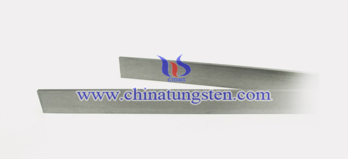 Anviloy 4100 tungsten alloy bar picture