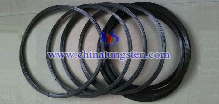 black tungsten wire image