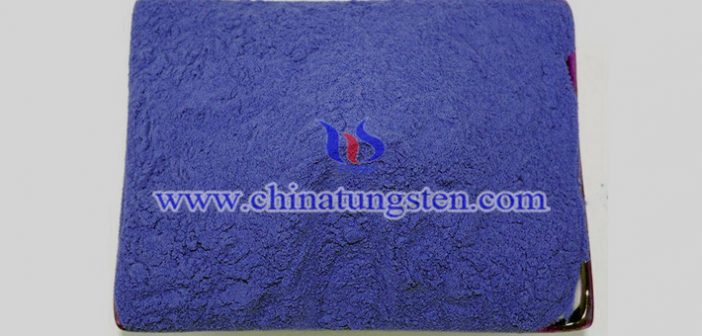 cesium tungsten bronze powder applied for nano-ceramic color master image