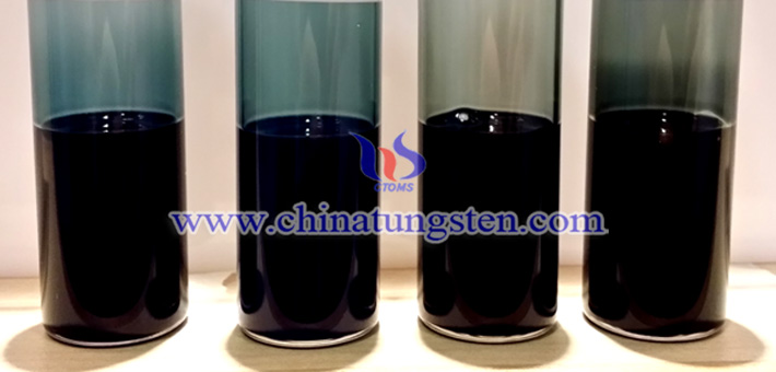 cesium tungsten oxide nanopowder applied for thermal insulation dispersion liquid picture