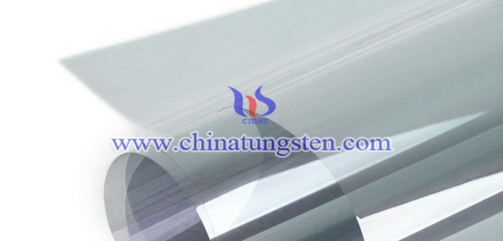 nano CsxWO3 applied for thermal insulation film picture