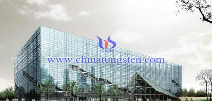 nano cesium tungsten oxide powder applied for window heat insulation film picture