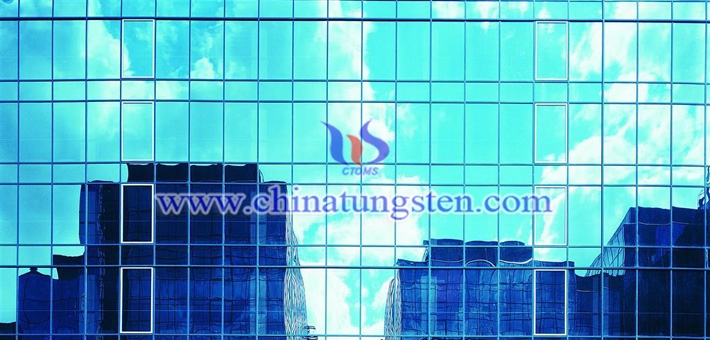 nano grain size cesium tungsten bronze applied for window heat insulation film picture