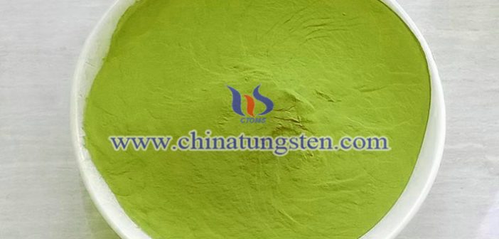 nano grain size yellow tungsten oxide applied for thermal absorption agricultural plastic film image