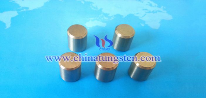 tungsten alloy chamfered cylinder picture