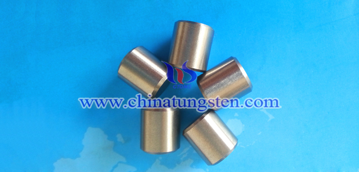 tungsten alloy chamfered cylinder picture