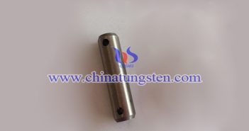 tungsten alloy double hole cylindrical pin picture