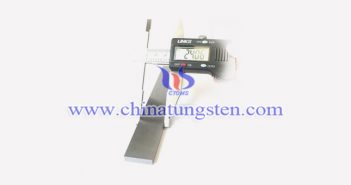 tungsten alloy square bar picture