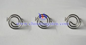 eccentric type coil tungsten filament image