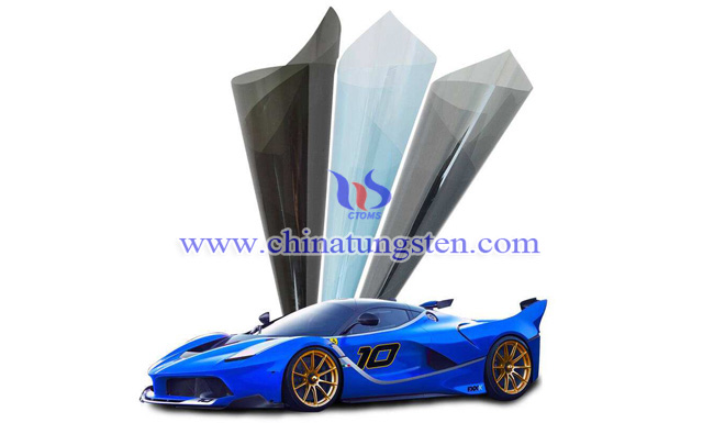 tungsten oxide car insulation film picture